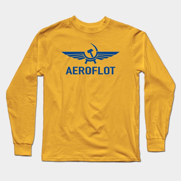 Aeroflot Long Sleeve T-Shirt by TCP